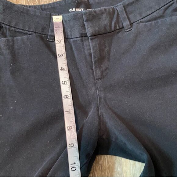 Old navy Pixie chino Skinny Ankle Pants set bundle of 2 navy blue black size 2-4 - Picture 10 of 10
